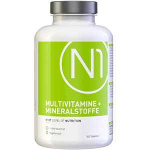 N1 Healthcare N1 Multivitamin, 365 Tabletten hochdosiert Tabletten, 1576.8 g