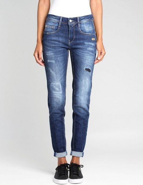 GANG 5-Pocket-Jeans 94AMELIE mit doppelter rechter Gesäßtasche