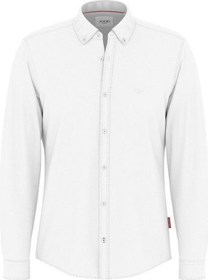 Joop Jeans Langarmhemd Haven3-W Mit Ton-in Ton Markenlogoprint auf der Brust