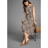 Laura Scott Midikleid mit femininen Allover-Druck, inkl. Bindeband - NEUE KOLLEKTION