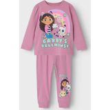 Name It Schlafanzug NMFSABA GABBY LS NIGHTSET NOOS SKY (Set, 2 tlg)