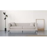 Places of Style 4-Sitzer MATTHEW elegantes Designsofa, Maße B/T/H: 231/86/74 cm, XXL, Steppung im Rücken, lose Sitzkissen, incl 2. Zierkissen