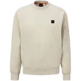 BOSS ORANGE Sweater mit Logo-Badge