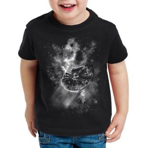 style3 T-Shirt Falcon in Space rasender falke star krieg wars imperium der sterne