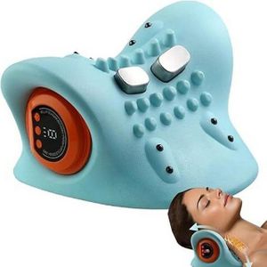 Novzep Nacken-Massagegerät Nackenmassagegerät, Nackenstrecker,EMS,Neck Pain Relief, 1-tlg.