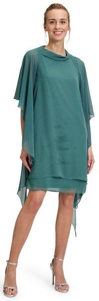 Vera Mont Multifunktionstuch Vera Mont Chiffonstola mit Volant, Nahtführung