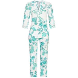 Ringella Pyjama 3/4 Arm 'Flower Dream' mit 7/8 Hose 4271202, Perl