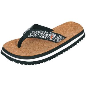 F2 F2 Herren Schuhe Beach Slipper Flip Flops 40/41 Schwarz 2024/25 Slipper