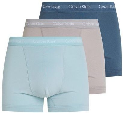 Calvin Klein Underwear Trunk TRUNK 3PK (Packung, 3-St) mit Calvin Klein Logo-Elastikbund (3 Stück)