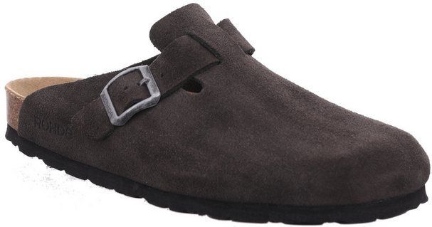 Rohde GRADO Clog Sommerschuh, Hausschuh, Schlappen mit verstellbarem Riemchen