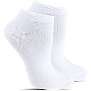 Socked Sneakersocken Herren + Damen Kurzsocken (12 Paar) Baumwolle, Schwarz / Weiß
