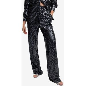 Next Palazzohose Hose mit weitem Bein und Pailletten (1-tlg)