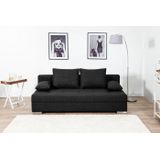 COLLECTION AB Schlafsofa Tania mit Bettfunktion und Bettkasten, komfortabler Sitzkomfort: Federkern-Polsterung, inklusive Rückenkissen