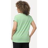 Ulla Popken T-Shirt Shirt Ringel Schildkröte Rundhals Halbarm