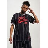 Fubu T-Shirt Fubu Herren FM231-005-2 FUBU Varsity Pinstriped Mesh Tee (1-tlg)