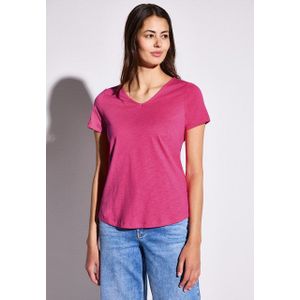 STREET ONE T-Shirt mit V-Ausschnitt