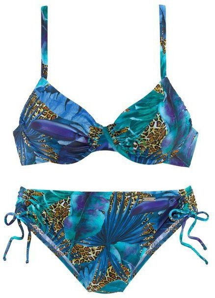 LASCANA Bügel-Bikini mit höher geschnittener Hose