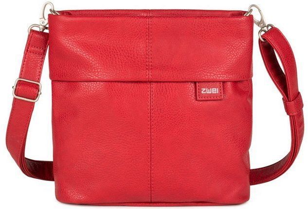 Zwei Umhängetasche Mademoiselle M8 - Schultertasche 25 cm (red)