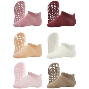 bistyle Sneakersocken (6er Pack) ABS für Babys Jungen Mädchen Babysocken Kurzsocken (Set, 6-Paar, 6er-Pack) Anti-Rutsch Bio-Baumwolle GOTS zertifiziert 0-6 Monate bis 2-3 Jahre