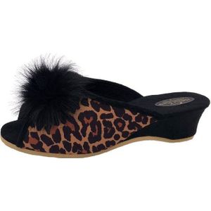 PADERO Helmut Trunte Damen Pantolette Hausschuh Weite G