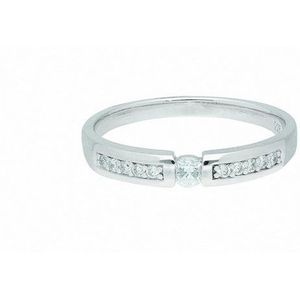 Adelia´s Silberring 925 Silber Ring mit Zirkonia, mit Zirkonia Silberschmuck für Damen