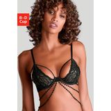 JETTE Bügel-BH mit aufregender Bänder-Optik, sexy Dessous, Reizwäsche