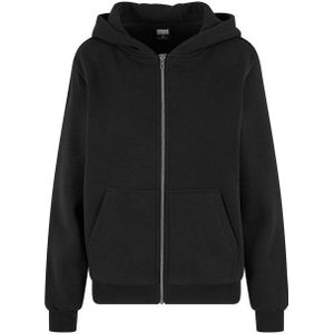 URBAN CLASSICS Sweatjacke Urban Classics Ladies Fluffy Zip Cardigan