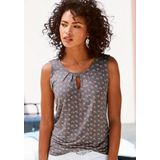 LASCANA Shirttop mit kleinem Cut-Out am Ausschnitt (2er-Pack) aus weichem Viskose-Stretch
