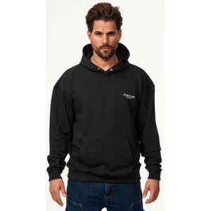 SOULSTAR Hoodie S2ANSAN Herren Oversize Kapuzenpullover mit Button Pullover Sweater