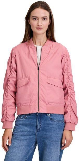 Cartoon Jackenblazer Cartoon Blouson mit Raffung Raffung