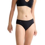 sloggi Slip 24/7 Cotton Lace Hipster C3P (3er Pack) mit zarter Spitze und hohem Baumwollanteil