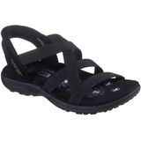 Skechers REGGAE SLIM-STRETCH FLEX Sandale, Flats, Trekking Sandale mit Slip-ins Funktion