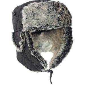 Mil-Tec Strickmütze Wintermütze mit Kunstpelz