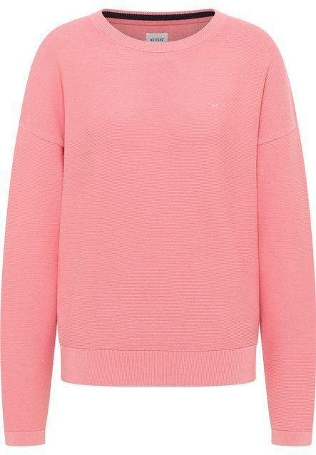 MUSTANG Sweater Damen Style Marble