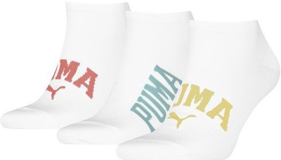 PUMA Sneakersocken (3-Paar, 3er Pack) mit verstärkter Ferse und Zehenbereich