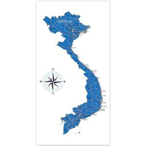 Posterlounge Poster Editors Choice, Vietnam, Illustration