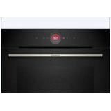 BOSCH Einbaubackofen Serie 8 HBG7221B2, mit Teleskopauszug nachrüstbar, Hydrolyse, AirFry-Funktion