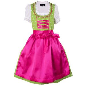Ramona Lippert Dirndl Franziska hellgrün Kinderdirndl mit Bluse