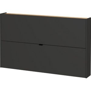 GERMANIA Schuhschrank Ameca ideal für schmale Flure, Schuhkipper in Breite 140 cm