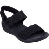 Skechers ARYA-ON THE RISE Keilsandalette, Plateausandale, Klettschuh mit Luxe Foam