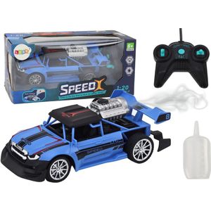 RC Zin Auto 1:20 Rookeffect Blauwe lichten
