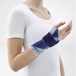 Bauerfeind ManuTrain Polsbandage - Zijde: Rechts - Maat: 6 (19-20 cm) - Kleur: Titaan