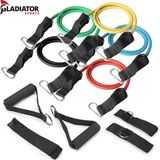 Fitness Elastiek / Weerstandsbanden (hele set) size: