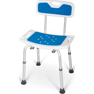 Dunimed douchekruk met rugleuning - inclusief rug- en zitkussen size:
