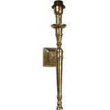 Salong Wandlamp Antiek Messing 45cm