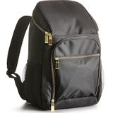 City Koeltas Rugzak Zwart/Goud 21 L