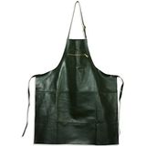 Schort Basic Grijs leer