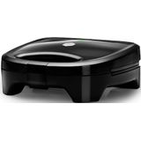 Tosti-ijzer Crispy Zwart