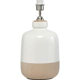 Lisbon Lampenvoet Wit/Beige 45cm