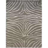 Zebra Vloerkleed Beige/Wit 200x300 cm